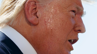 The Big President Is Now Wet